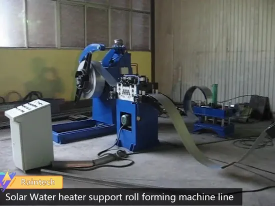 Máquina formadora de rollos de acero con perfil de canal de puntal solar con mejores ventas