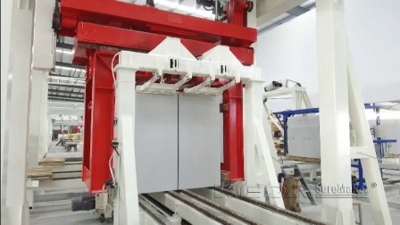 Máquina automática para fabricar ladrillos de bloques de hormigón AAC, Línea de producción Keda AAC