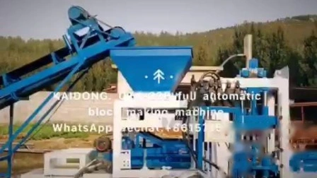 Línea de producción hidráulica completamente automática de la máquina para fabricar ladrillos de bloques de hormigón de cemento y arena